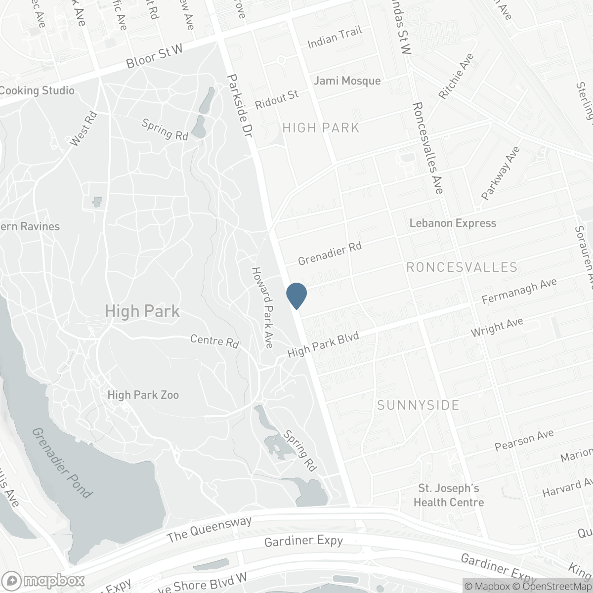 355 PARKSIDE DRIVE, Toronto, Ontario M6R 2Z4